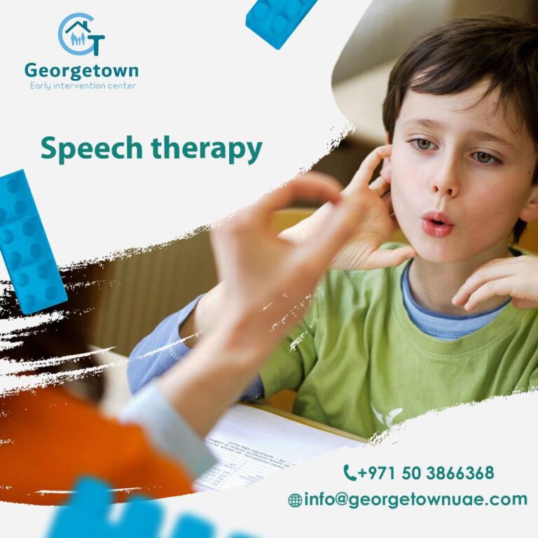 speech therapy dubai