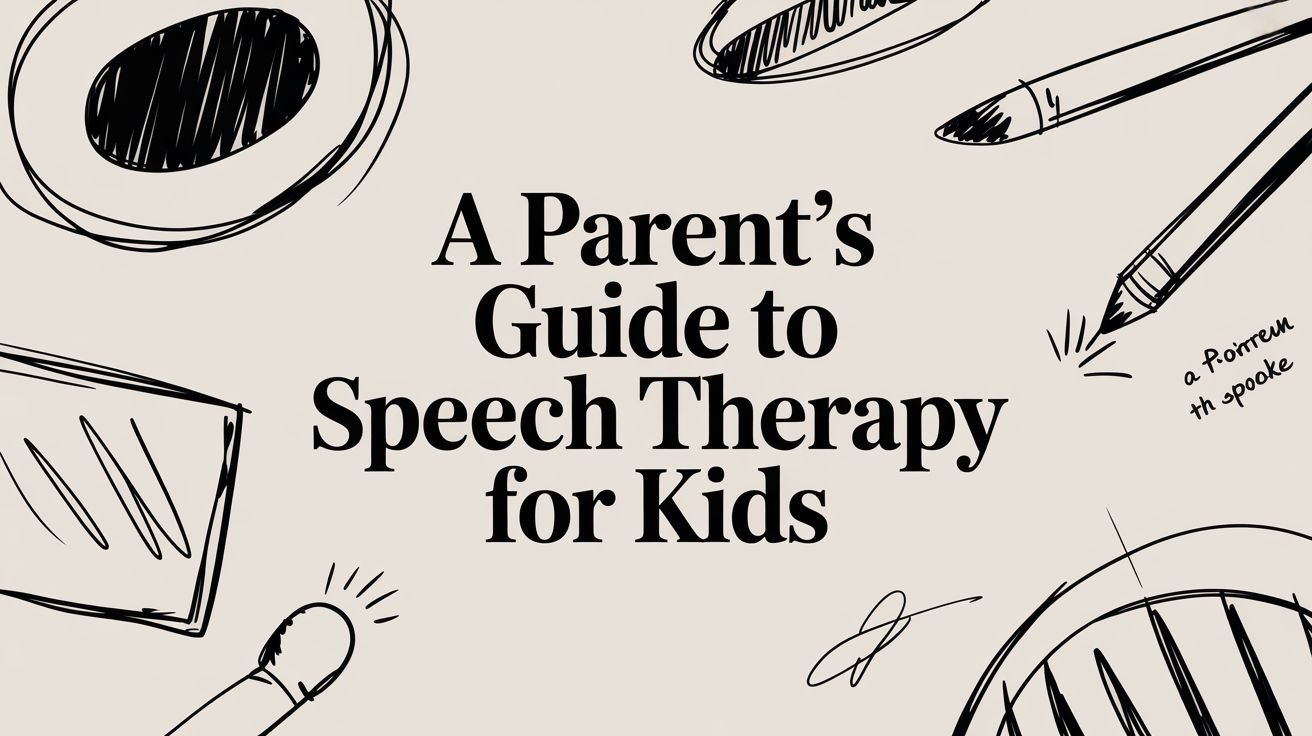 A Parent's Guide to Speech Therapy for Kids 8