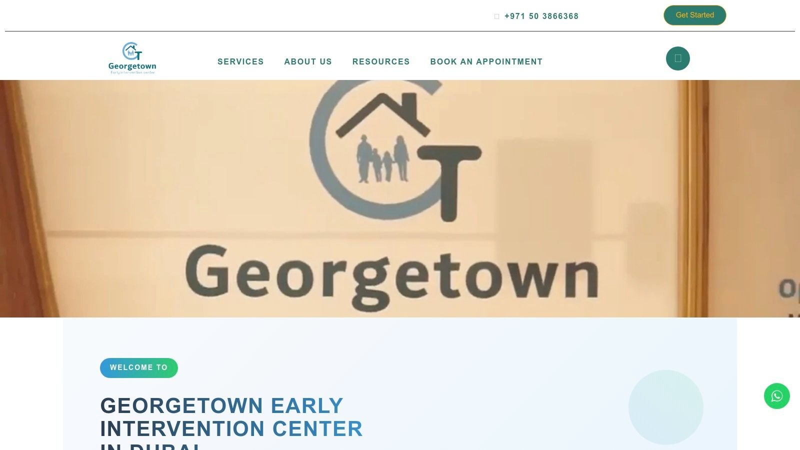 Georgetown early intervention center
