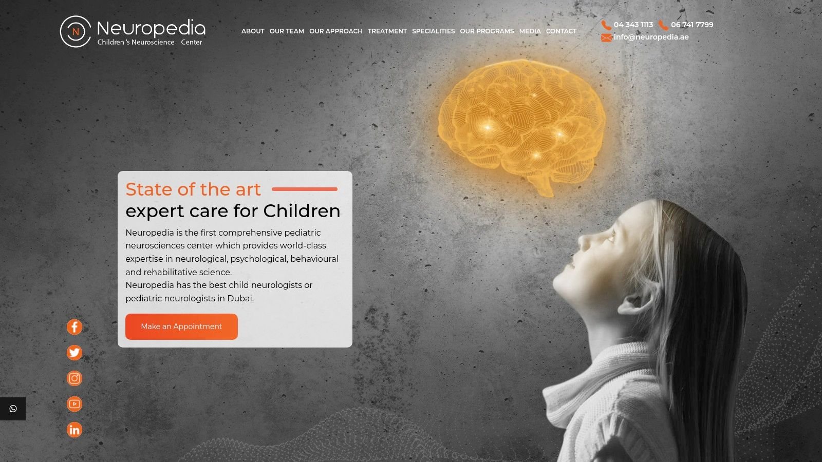 Neuropedia Children’s Neuroscience Center